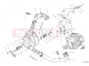 DUCATI 2023 Monster EXHAUST MANIFOLD