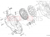 DUCATI 2023 Multistrada V2 S Travel CLUTCH COVER