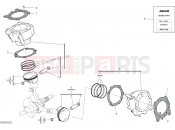 DUCATI 2023 Multistrada V2 CYLINDERS - PISTONS