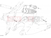 DUCATI 2023 Multistrada V2 REAR SHOCK ABSORBER