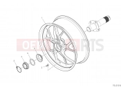 DUCATI 2023 Panigale V2 Bayliss REAR WHEEL