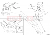 DUCATI 2023 Scrambler 1100 Tribute Pro REAR BRAKE SYSTEM