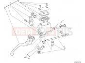 DUCATI 2023 Scrambler 1100 Dark Pro FRONT BRAKE PUMP