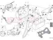 DUCATI 2023 Streetfighter V2 BATTERY HOLDER [XST:JPN]