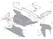 DUCATI 2023 Supersport 950 RH FAIRING