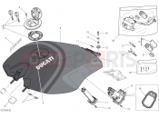 DUCATI 2023 XDiavel S FUEL TANK