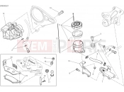 DUCATI 2023 XDiavel Dark REAR BRAKE SYSTEM