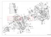DUCATI 2015 Monster 821 HALF-CRANKCASES PAIR [MOD:M 821]