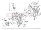 DUCATI 2016 Monster 821 HALF-CRANKCASES PAIR [MOD:M 821]