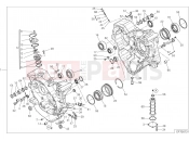 DUCATI Multistrada 1200 Enduro HALF-CRANKCASES PAIR [MOD:MS1200E]