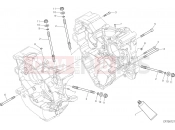 DUCATI 2018 XDiavel S HALF-CRANKCASES PAIR [MOD:XDIAVELS]