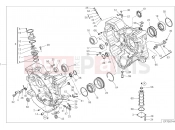 DUCATI 2019 Monster 1200 S HALF-CRANKCASES PAIR [MOD:M 1200S]