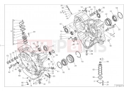 DUCATI 2020 Multistrada 1260 HALF-CRANKCASES PAIR [MOD:MS1260]