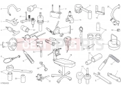 DUCATI 2020 Multistrada 950  WORKSHOP SERVICE TOOLS [MOD:MS950]