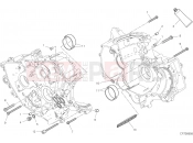 DUCATI 2022 Panigale V2 Bayliss HALF-CRANKCASES PAIR