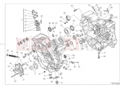 DUCATI 2023 Hypermotard 950 SP HALF-CRANKCASES PAIR