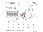INDIAN CHIEFTAIN STANDARD 111 (R01) (N21TCBAA) ELECTRICAL | ELECTRICAL, WIRE HARNESS - N21TCBAA ALL OPTIONS (200982C)