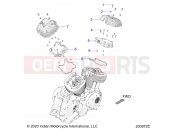 INDIAN CHIEFTAIN STANDARD 111 (R01) (N21TCBAA) ENGINE | ENGINE, ROCKER COVERS - N21TCBAA ALL OPTIONS (200972C)