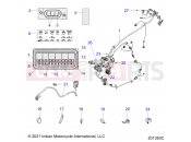 ELECTRICAL | ELECTRICAL, WIRE HARNESS - N22TCEBB ALL OPTIONS (201383C) - Indian CHIEFTAIN ELITE (R01) (N22TCEBB) 2022