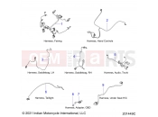 ELECTRICAL | ELECTRICAL, WIRE HARNESS 2 - N22TKABB ALL OPTIONS (201449C) - Indian ROADMASTER PREMIUM (R02) (N22TKABB) 2022