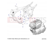 ENGINE | ENGINE, ENGINE MOUNTING - N22TKABB ALL OPTIONS (201073C) - Indian ROADMASTER PREMIUM (R02) (N22TKABB) 2022