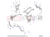 INDIAN SPRINGFIELD 116 (R01) (N22THABB) CHASSIS | CHASSIS, FRAME ASM. - N22THABB ALL OPTIONS (200940C)