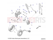INDIAN SPRINGFIELD 116 (R01) (N22THABB) ELECTRICAL | ELECTRICAL, IGNITION SYSTEM - N22THABB ALL OPTIONS (200974C)