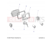 ELECTRICAL | ELECTRICAL, DASH INSTRUMENTS and CONTROLS - D21BBPD4B4 (C0704761-2) - Polaris PRO XD 2000D (R02) (D21BBPD4B4) 2021