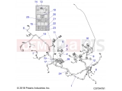 ELECTRICAL | ELECTRICAL, WIRE HARNESSES - D21BBPD4B4 (C0704761) - Polaris PRO XD 2000D (R02) (D21BBPD4B4) 2021