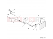 ENGINE | ENGINE, COOLING, HOSES - D21BBPD4B4 (C700431-1) - Polaris PRO XD 2000D (R02) (D21BBPD4B4) 2021