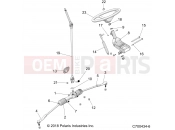 STEERING » STEERING, STEERING ASM. - (C700434-6) - Polaris PRO XD 2000D (R02) (D21BBPD4B4) 2021