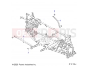 CHASSIS | CHASSIS, MAIN FRAME - A22SVA85A3 (C101984) - Polaris SCRAMBLER 850 48 (R01) (A22SVA85A3) 2022