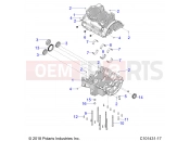 ENGINE | ENGINE, CRANKCASE - A22SVA85A3 (C101431-17) - Polaris SCRAMBLER 850 48 (R01) (A22SVA85A3) 2022