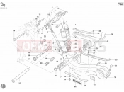 DUCATI 2002 Superbike 998 S Bayliss REAR SHOCK ABSORBER » SWING ARM