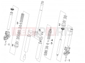 gilera 2006 Runner 50 SP Race Fork's components (Wuxi Top)