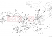 DUCATI 2022 Monster + FOOTRESTS, RIGHT [MOD:M937+]