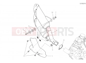 DUCATI 2022 Monster + EXHAUST SILENCER [MOD:M937+]