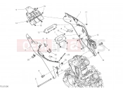DUCATI 2022 Monster + REAR FRAME COMP. [MOD:M937+]