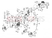 gilera 2015 Fuoco 500 LT Brakes pipes - Calipers