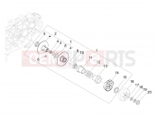 gilera 2015 Fuoco 500 LT Driven pulley