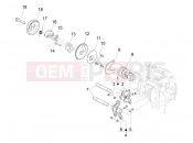 gilera 2015 Fuoco 500 LT Rocking levers support unit