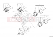 Cylinders and pistons - Ducati Diavel V4 2023