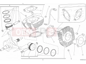 DUCATI Scrambler Sixty2 CYLINDERS - PISTONS