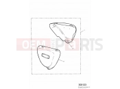Triumph 1995 THUNDERBIRD Chrome Side Panel Kit (up to VIN 71698)