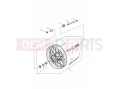 Triumph 1995 THUNDERBIRD Front Wheel
