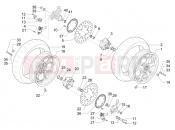 Front wheel - Piaggio MP3 530 HPE RST Exclusive 2023