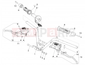 Handlebars - Master cil. - Piaggio MP3 530 HPE RST Exclusive 2023