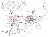 Main cable harness - Piaggio MP3 530 HPE RST Exclusive 2023