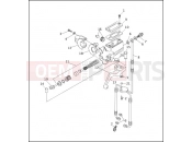 FRONT BRAKE CONTROL - Harley-Davidson FLHTC SIDECAR - SIDECAR FOR FLHTC 1991
