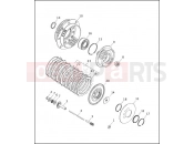 CLUTCH - Harley-Davidson FLHTC SIDECAR - SIDECAR FOR FLHTC 1991